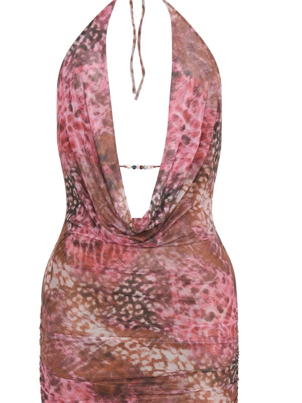 Blooming Romance Halter Mini Dress Spellbound 🌸💕 - Picture 6 of 7